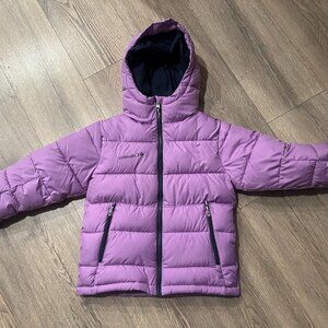 Girl’s Columbia Light Purple Puffer Jacket